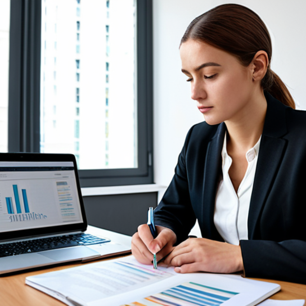 A focused professional candidate, fully clothed in modest business casual attire, sitting at a clean, modern study desk. The desk features a laptop displaying an abstract governmental data visualization and several professional reference books on public administration and law. The candidate is actively taking notes in a structured manner, with a pen in hand, demonstrating deep concentration and engagement with the study materials. The lighting is soft and natural, creating a calm and productive atmosphere. safe for work, appropriate content, fully clothed, professional, perfect anatomy, correct proportions, natural pose, well-formed hands, proper finger count, natural body proportions, professional photography, high quality.