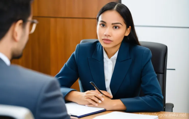 공무원 시험에서 놓치기 쉬운 부분 - **Prompt:** A young professional, a person of diverse ethnicity, male or female, confidently deliver...