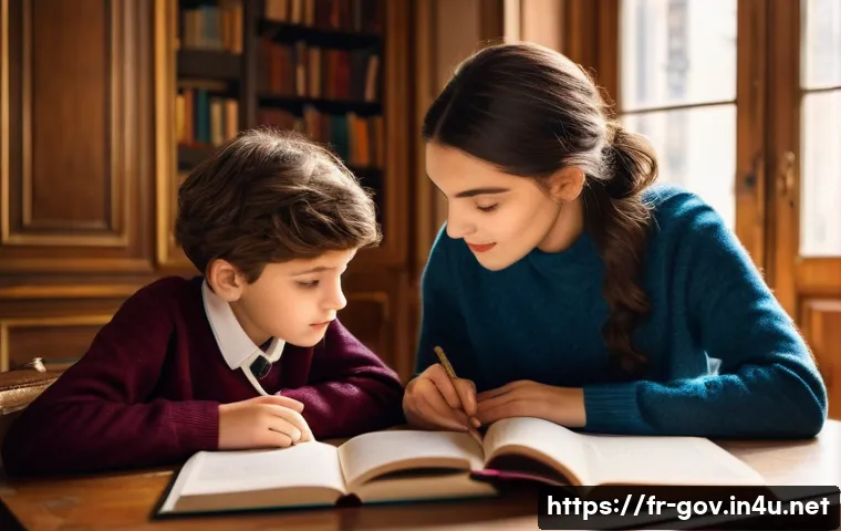 공무원 시험과 병행 가능한 일자리 - **Prompt 1: Focused Tutoring Session in a Parisian Home**
    "A cozy and well-lit scene depicting a...